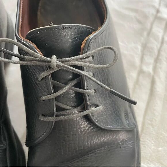 B.F. Goodrich Vintage Men’s Black Leather Lace Up Oxford Shoes Size 8.5 main image 14